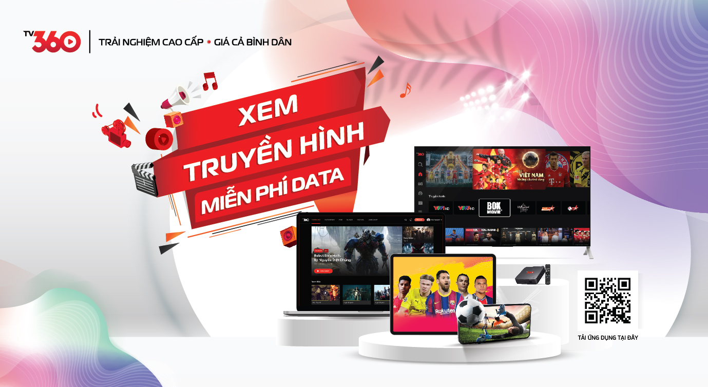 Xem truyền hình Viettel miễn phí data